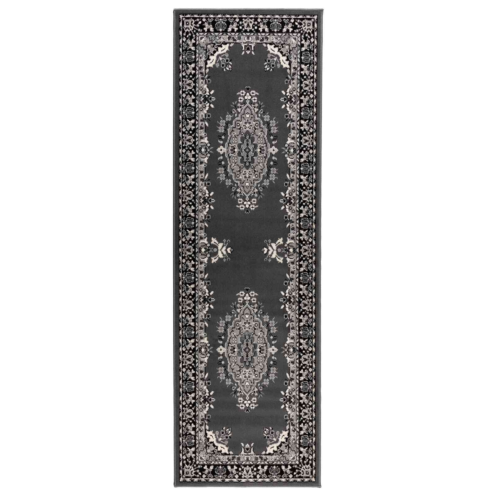 Jooksurug FLORNES Kootud Hall muster 80 x 200 cm PP 7 mm