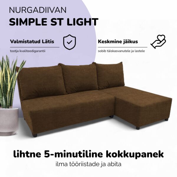 Nurgadiivanvoodi lahtikäiv LIGHT