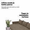 Klassikaline diivanvoodi pesukastiga X LINE