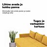 Klassikaline diivanvoodi pesukastiga X LINE