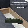 Klassikaline suur nurgadiivan XL STURIS
